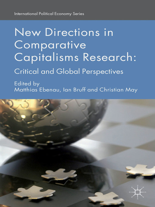 Title details for New Directions in Comparative Capitalisms Research by M. Ebenau - Wait list